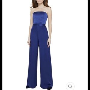 NWT! ALICE & OLIVIA Size 6 Athena bustier strapless jumpsuit in azure